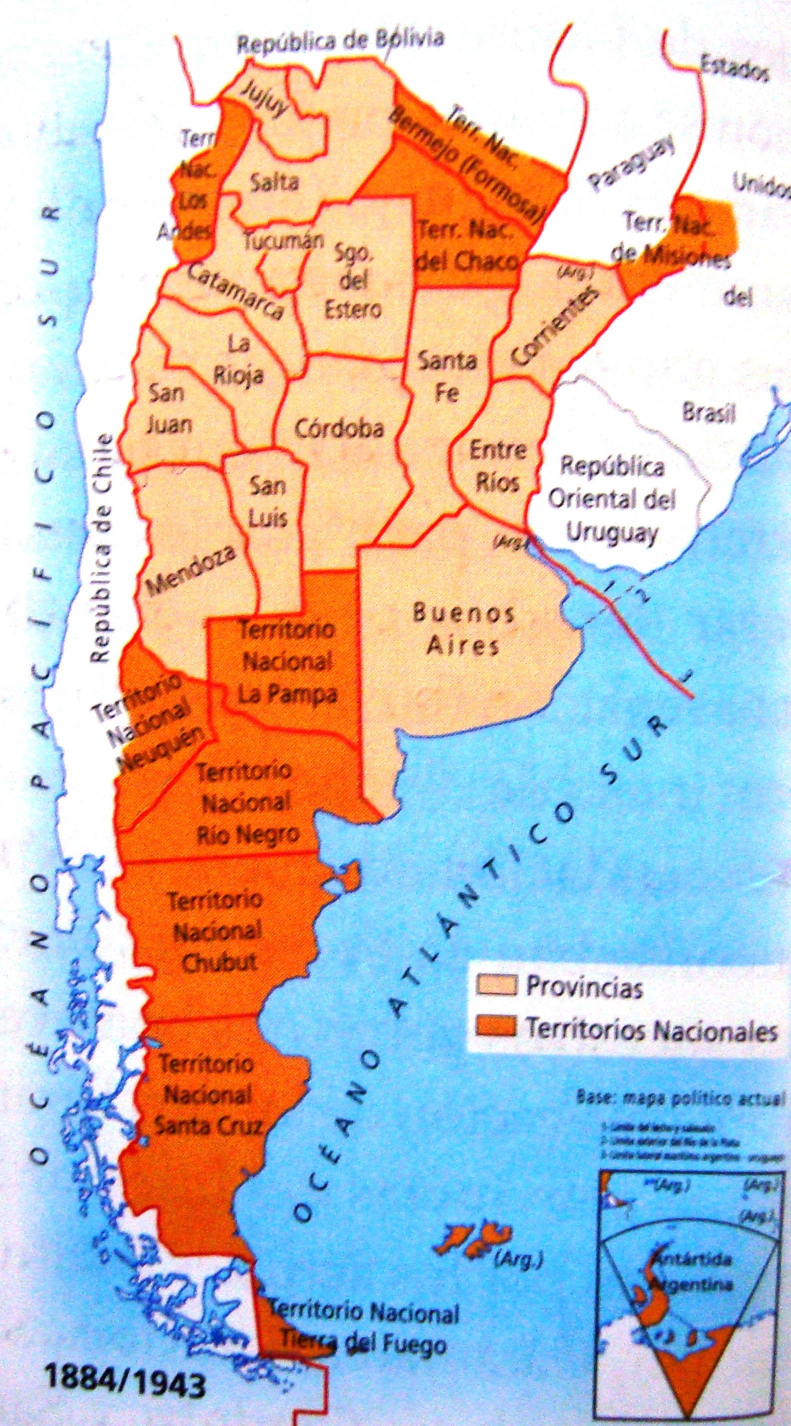 Poblamiento y Organización del Territorio Nacional - ORT Argentina